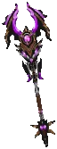 Silver Heart Rune Mace