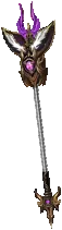 Silver Heart Staff +5