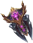 Silver Heart Shield +9