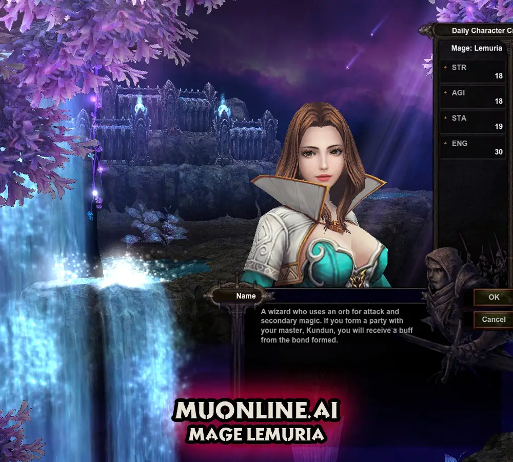 Mu Online Mage Lemuria