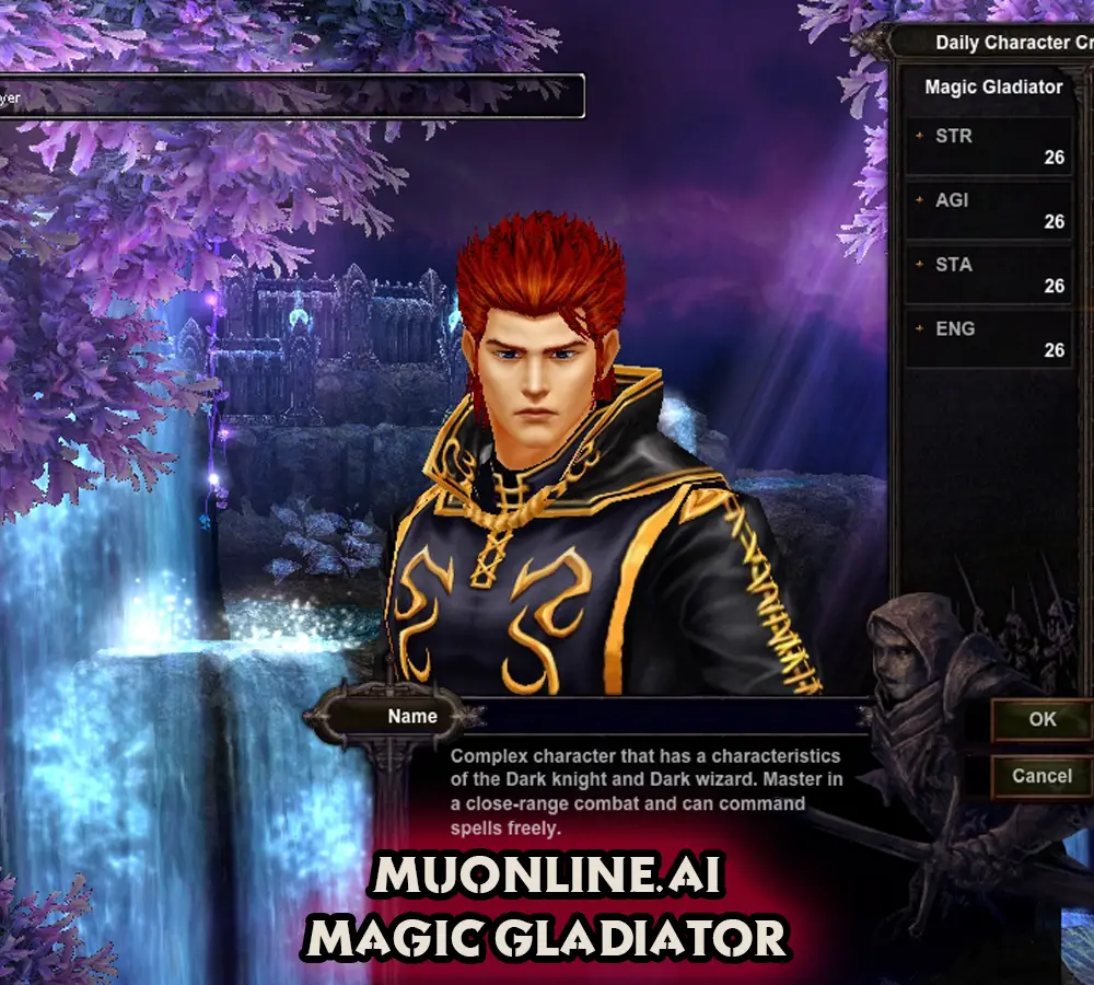 Mu Online Magic Gladiator