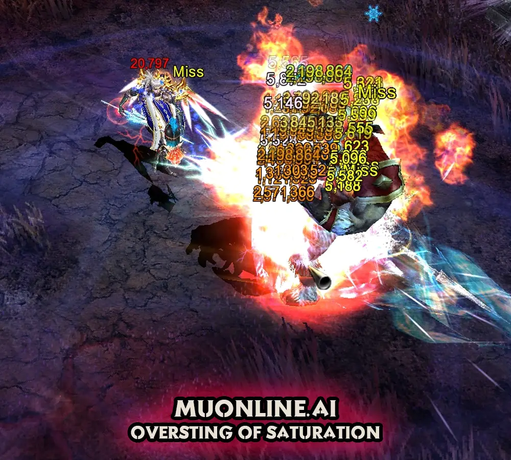 Mu Online Grow Lancer Oversting of Saturation